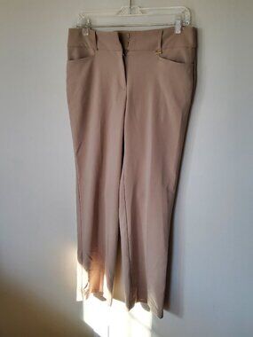 Anne Klein Tan Dress Pants size 6